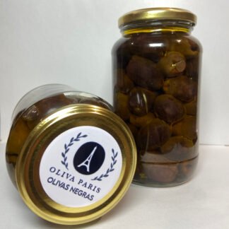 Aceitunas negras agroecológicas en salmuera