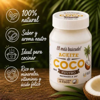 Aceite de Coco Neutro God Bless You