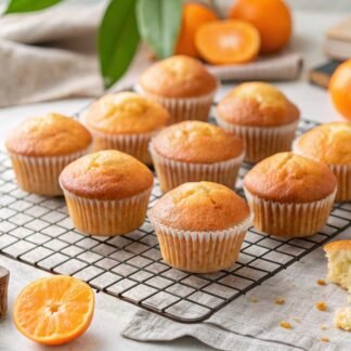 muffins de mandarinas orgánicos