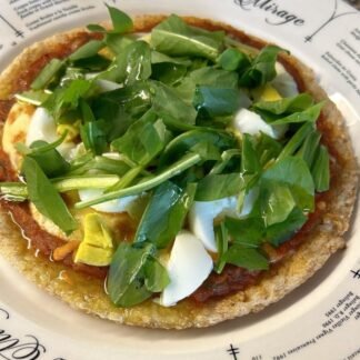 Prepizzas individuales de arroz yamaní organico