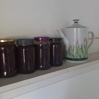 Mermelada casera de frutillas orgánicas