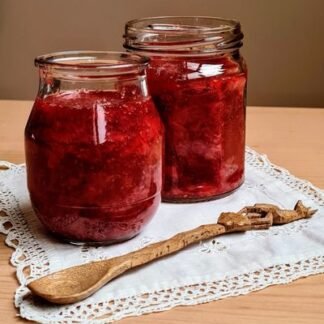 dulce de frutillas casero y orgánico