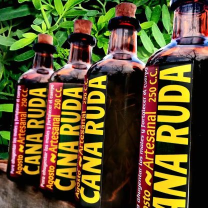 Caña con ruda artesanal. Ruda macho y hembra