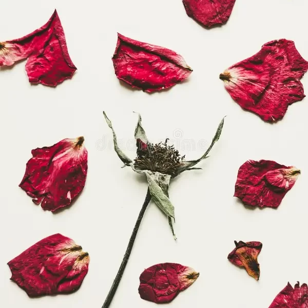 Pétalos de rosa secos, orgánicos, agroecológicos, recolección manual