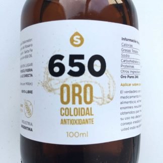 Verdadero oro coloidal