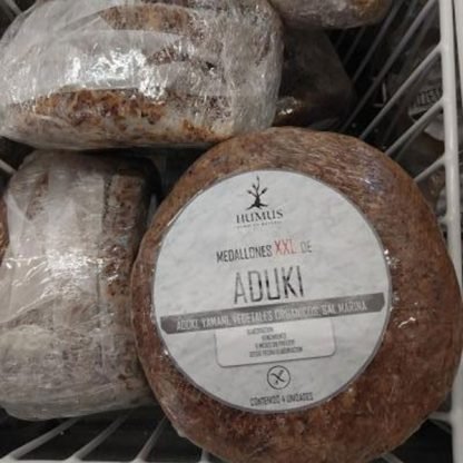 Hamburguesas de legumbres elaboradas con productos orgánicos. Sin aditivos ni conservantes