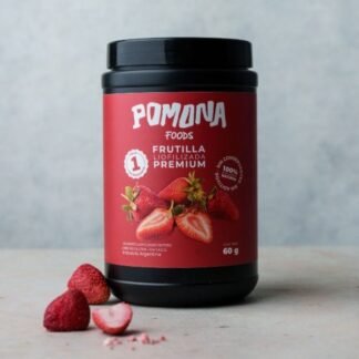 Frutillas deshidratadas c/chocolate blanco