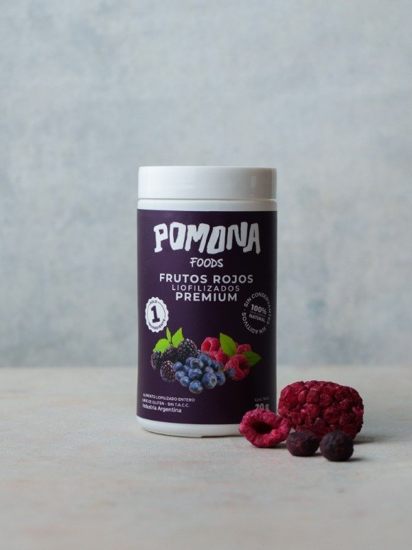 Frutos rojos deshidratados Pomona