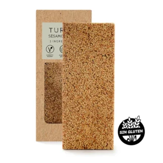 Turrón de sésamo con mosto de uva sin tacc