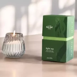vela perlada a base de plantas Bel Lab