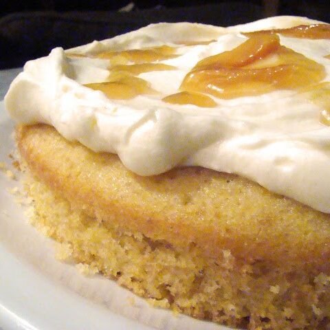 Torta de polenta y cítricos
