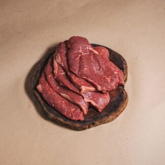 Cuadrada feteada para milanesas proveniente de vacas de pastura y de ganadería regenerativa