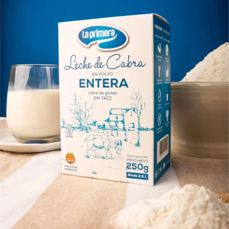 Leche de cabra entera en polvo La Primera