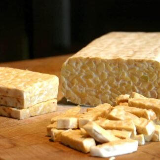 tempeh de soja orgánica