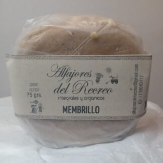 Alfajor integral orgánico de membrillo