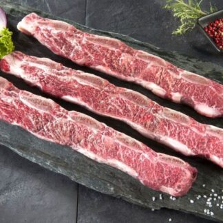 Asado ventana-banderita pastoril