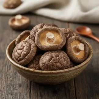 Hongos shitake naturales
